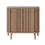 Koppar Side Table (Left Hinges) - Teak
