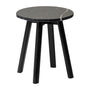 Enkel Marble Side Table - Black